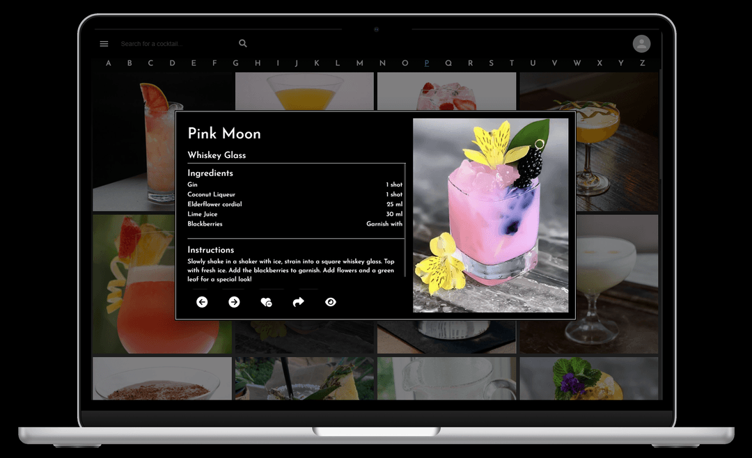 Cocktail Explorer project screenshot